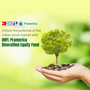 DHFL Mutual Fund business flyer