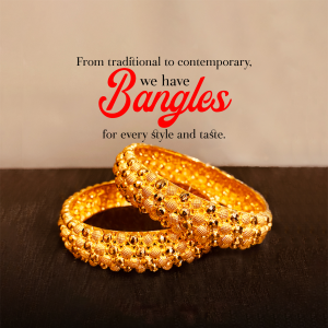 Bangles promotional post