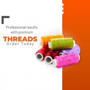 Threads business flyer