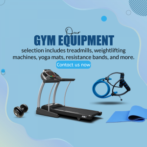 Gym Equipment promotional post