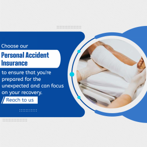 Personal Accident Insurance promotional post