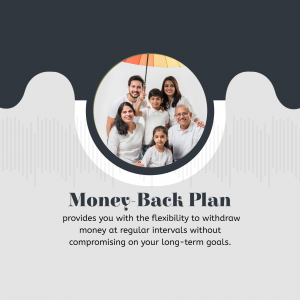 Money Back promotional template