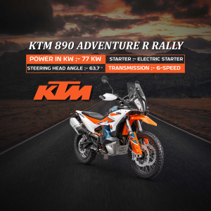 KTM Two Wheeler promotional post