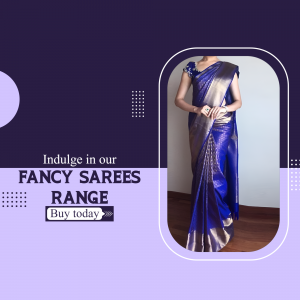 Women Sarees business template