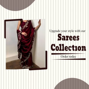 Women Sarees business post