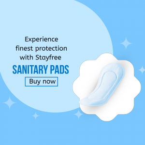 Sanitary Pads marketing post