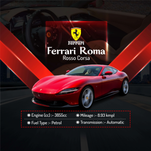 Ferrari promotional poster