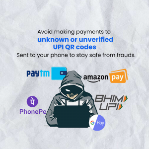 UPI Payment Facebook Poster