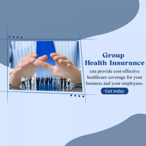 Group Health Insurance promotional template