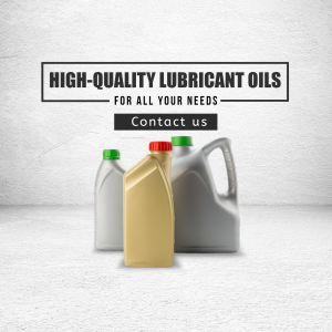 Lubricants business banner