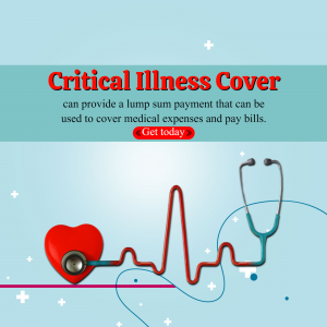 Critical Illness Cover promotional poster