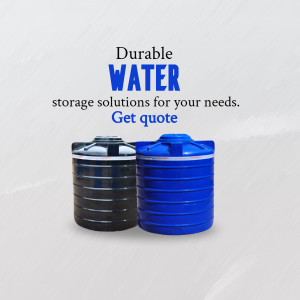 Water Tank business template