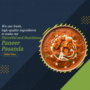 Paneer Special business flyer