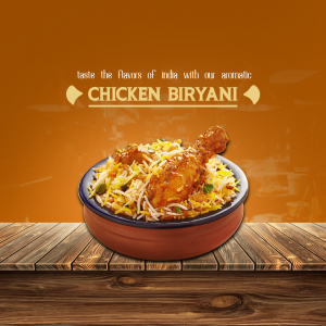 Biryani facebook ad