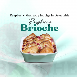 Brioche business flyer