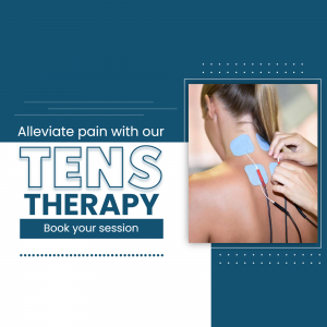 Electro Therapy promotional template