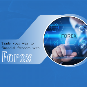 Forex trading business flyer