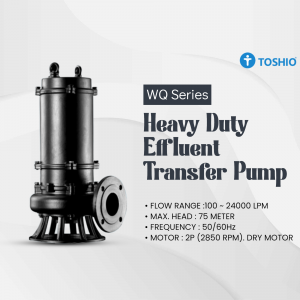 TOSHIO pumps flyer