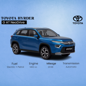 Toyota promotional post