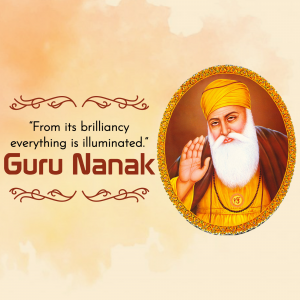 Guru Nanak Dev facebook banner