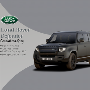Land Rover business flyer