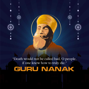 Guru Nanak Dev Instagram banner
