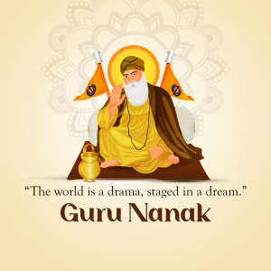 Guru Nanak Dev Social Media post