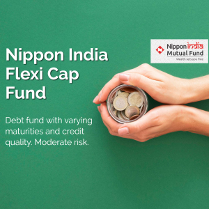 Reliance Nippon Mutual Fund marketing poster