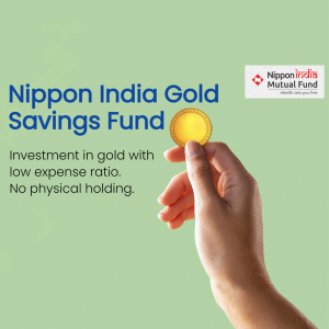 Reliance Nippon Mutual Fund marketing poster