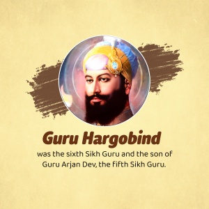 Guru Hargobind banner