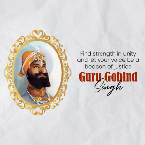 Guru Gobind Singh flyer