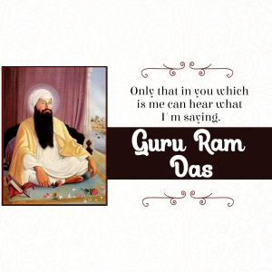 Guru Ram Das advertisement banner