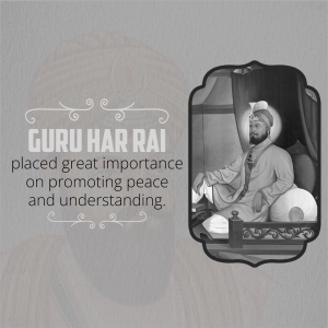 Guru Har rai ji poster