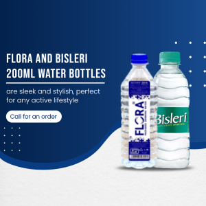 Water Bottle Supplier business flyer