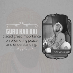 Guru Har rai ji whatsapp status poster