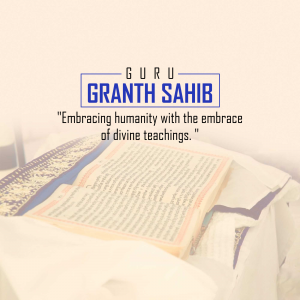 Guru Granth Sahib creative image