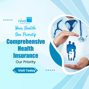 Niva Bupa Health Insurance marketing poster