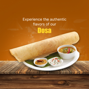 Dosa promotional template