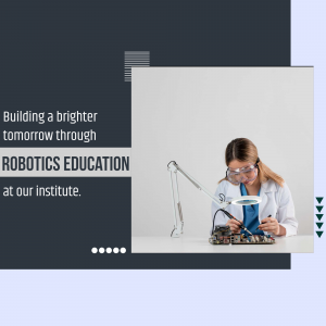 Robotics business flyer