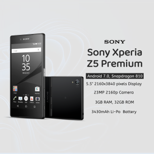 Sony business flyer