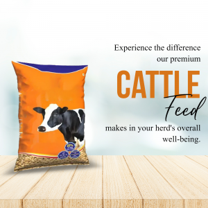 Cattle feed promotional post