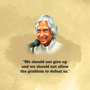 Dr. APJ Abdul Kalam Social Media post