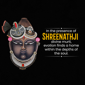 Shreenathji poster Maker