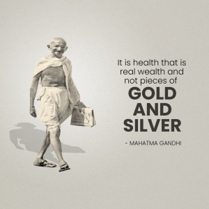 Gandhiji facebook ad banner