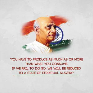 Sardar Vallabhbhai Patel flyer