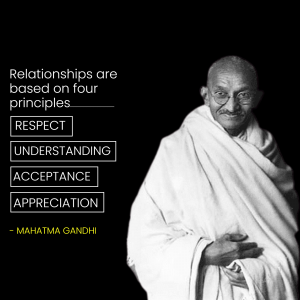 Gandhiji greeting image