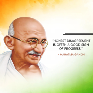 Gandhiji facebook banner