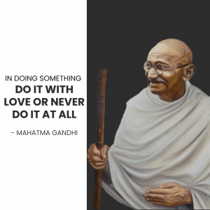 Gandhiji Instagram Post