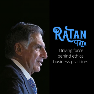 Ratan TATA Instagram flyer