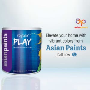 Asian Paints promotional template